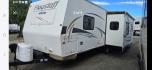 2013 White Forest River Flagstaff , located at 923 US HWY 87 E., Billings, MT, 59101, (406) 245-0456, 45.795788, -108.451881 - Half ton towable Bumper pull toy hauler, Front queen walk around bed, Rear Living room with 2 chairs, Auto awning, Auto jacks, Heated and enclosed underbelly, Booth dinette and couch both make into beds, Could sleep 6. Dry weight 5,676 lbs. We CERTIFY OUR USED INVENTORY!!!! John at 4062080659 - Photo#1