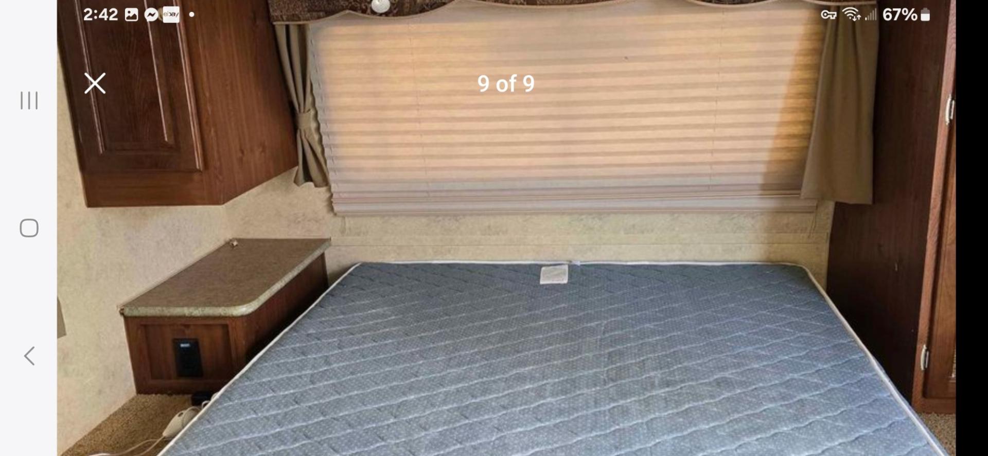2013 White Forest River Flagstaff , located at 923 US HWY 87 E., Billings, MT, 59101, (406) 245-0456, 45.795788, -108.451881 - Half ton towable Bumper pull toy hauler, Front queen walk around bed, Rear Living room with 2 chairs, Auto awning, Auto jacks, Heated and enclosed underbelly, Booth dinette and couch both make into beds, Could sleep 6. Dry weight 5,676 lbs. We CERTIFY OUR USED INVENTORY!!!! John at 4062080659 - Photo#8