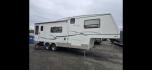 2002 White Alpenlite Spyglass , located at 923 US HWY 87 E., Billings, MT, 59101, (406) 245-0456, 45.795788, -108.451881 - Absolutely. Immaculate, little 29' fifth wheel with front queen walk around bed, rear living room, heated and enclosed underbelly, full four season, fireplace, central vac, 19"awning with metal guard, auto front jacks. Model Spyglass 29RL. Dry weight 9446lbs. John at 406 208 0659 - Photo#2