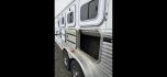2003 White Exiss XT408 , located at 923 US HWY 87 E., Billings, MT, 59101, (406) 245-0456, 45.795788, -108.451881 - 2003 Exiss XT408 4 Horse LQ Located in Billings MT $27,900 4 horse slant with 10' living quarters, 7' wide, front queen bed, booth dinette makes into a bed, aluminum on aluminum, fridge, hot water, a/c, manual jack, fold down windows on the front, tires at 90%, bearings packed and ready to rode - Photo#10