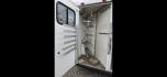 2001 White Sidekick 4 Horse LQ , located at 923 US HWY 87 E., Billings, MT, 59101, (406) 245-0456, 45.795788, -108.451881 - Absolutely gorgeous 2001 Sidekick!! Located in Billings MT 4 horse, 8' wide with 11' shortwall. Overall length is 43.5'. Aluminum on aluminum, mangers, onan 4000 watt generator with remote start, auto awning, triple oil bath axles, satellite dish, furnace, hot water. Bathroom is 8' long. Short - Photo#1