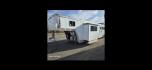 2003 White Feather Lite 4 Horse , located at 923 US HWY 87 E., Billings, MT, 59101, (406) 245-0456, 45.795788, -108.451881 - 2003 Feather Lite 4Horse LQ Located in Billings $33,900 2003 FeatherLite 4 horse 8 wide... huge mid tack... Slide... Onan 7k Generator w auto remote start... hay rack... 14ply 2020 tires 90%... dual auto front jacks... aluminum on aluminum.... no mangers w collapsible rear tack... rear ramp - Photo#0