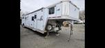 2003 White Feather Lite 3 Horse , located at 923 US HWY 87 E., Billings, MT, 59101, (406) 245-0456, 45.795788, -108.451881 - 2003 FeatherLite 3 Horse LQ w/slide Located in Billings MT. $41,900 DON'T MISS OUT ON THIS!!!! 16'8"LQ, 7'6" interior height, slants 36" wide, short side of tack 11', long side 13', 8' wide. Onan 7000 gen with only 1316 hours, mangers, leveling Jack front and rear, aluminum on aluminum rear r - Photo#0