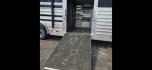 2011 Black 4 Star Stock , located at 923 US HWY 87 E., Billings, MT, 59101, (406) 245-0456, 45.795788, -108.451881 - 2011 Four Star stock trailer Located in Billings MT $35,900 Overall length 36'8", floor 28'8", short wall 6' 8", 6' 7" interior height in stock area. 8' wide. Rear stock with full l q, bath shower toilet, A/C, heat hot water. Aluminum on aluminum. Front queen bed. WE CERTIFY OUR USED TRAILERS! - Photo#4