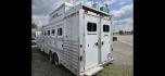 2014 Elite 5 Horse LQ , located at 923 US HWY 87 E., Billings, MT, 59101, (406) 245-0456, 45.795788, -108.451881 - 2014 Elite 5 Horse LQ Billings MT $85,900 This is such a nice trailer!!! OUTLAW conversion package. 5 horse with a 16' short wall. Generator, hay pod, satellite dish, rear tack, aluminum on aluminum, fold down windows front and back, studwall, auto awning. 8' wide, 41' overall, floor length 3 - Photo#2