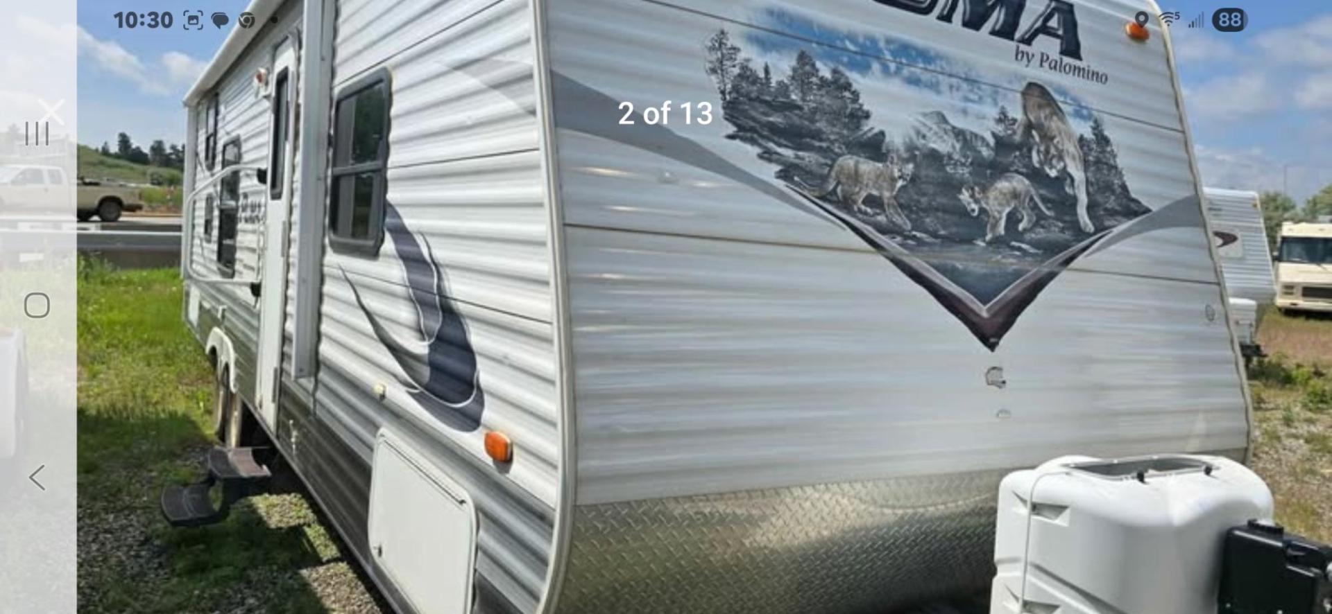 2011 White Palomino Puma , located at 923 US HWY 87 E., Billings, MT, 59101, (406) 245-0456, 45.795788, -108.451881 - Photo#1