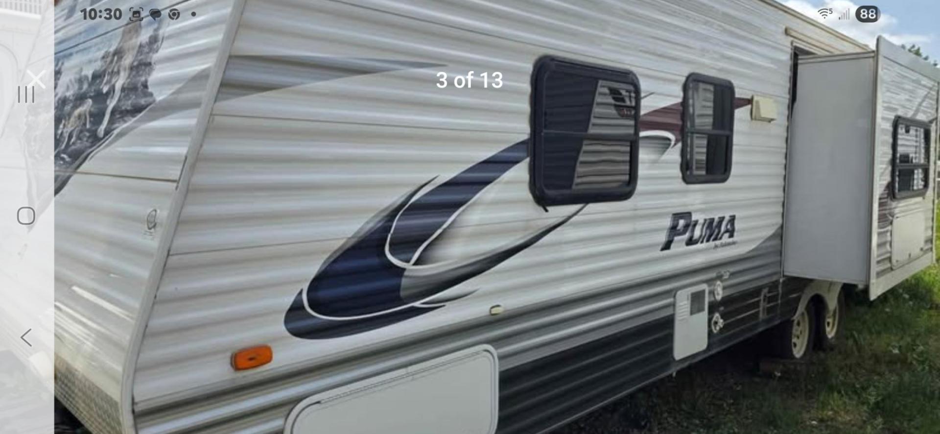 2011 White Palomino Puma , located at 923 US HWY 87 E., Billings, MT, 59101, (406) 245-0456, 45.795788, -108.451881 - Photo#2
