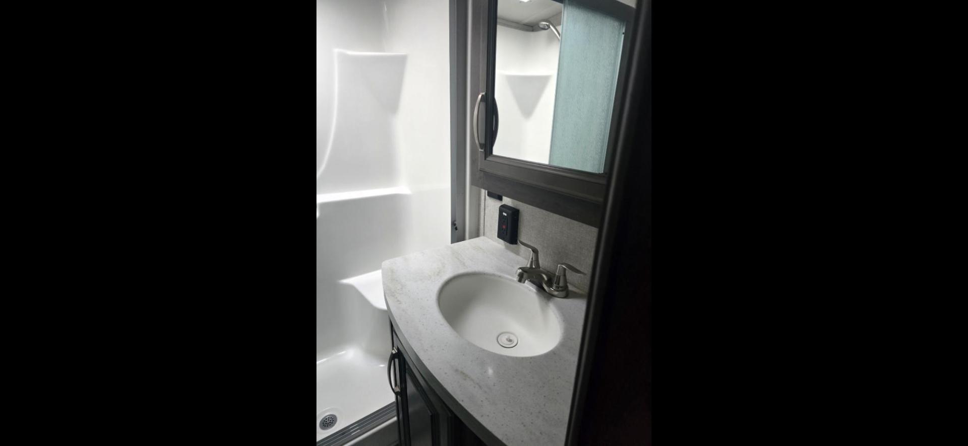 2018 Tan Keystone Montana , located at 923 US HWY 87 E., Billings, MT, 59101, (406) 245-0456, 45.795788, -108.451881 - 2018 Keystone Montana HOME AWAY FROM HOME-- Like New!!! 2018 Montana 3791RD with five slides, 4 season,1 owner, 40' long. Two ducted a/c's, auto leveling, 10 gallon gas dsi water heater, rear den, front king bed, front designer closet, washer dryer combo, fireplace, double door fridge and freezer, - Photo#16