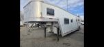 2006 White Exiss 3 Horse LQ , located at 923 US HWY 87 E., Billings, MT, 59101, (406) 245-0456, 45.795788, -108.451881 - Photo#0