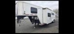 2006 Silver Merhow 4 Horse LQ , located at 923 US HWY 87 E., Billings, MT, 59101, (406) 245-0456, 45.795788, -108.451881 - 2006 Merhow 4 Horse w/slide Located in Billings MT $35,900 Locally owned MT trailer with 2 owners!! If you're wanting to do something recreational, besides horses, this is your trailer. The tack is removable. This is a super nice living quarter with a slide, 4 horse slant, 7' wide. Aluminum - Photo#1