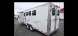 2006 Silver Merhow 4 Horse LQ , located at 923 US HWY 87 E., Billings, MT, 59101, (406) 245-0456, 45.795788, -108.451881 - 2006 Merhow 4 Horse w/slide Located in Billings MT $35,900 Locally owned MT trailer with 2 owners!! If you're wanting to do something recreational, besides horses, this is your trailer. The tack is removable. This is a super nice living quarter with a slide, 4 horse slant, 7' wide. Aluminum - Photo#2