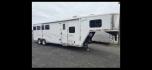 2006 Silver Merhow 4 Horse LQ , located at 923 US HWY 87 E., Billings, MT, 59101, (406) 245-0456, 45.795788, -108.451881 - 2006 Merhow 4 Horse w/slide Located in Billings MT $35,900 Locally owned MT trailer with 2 owners!! If you're wanting to do something recreational, besides horses, this is your trailer. The tack is removable. This is a super nice living quarter with a slide, 4 horse slant, 7' wide. Aluminum - Photo#0