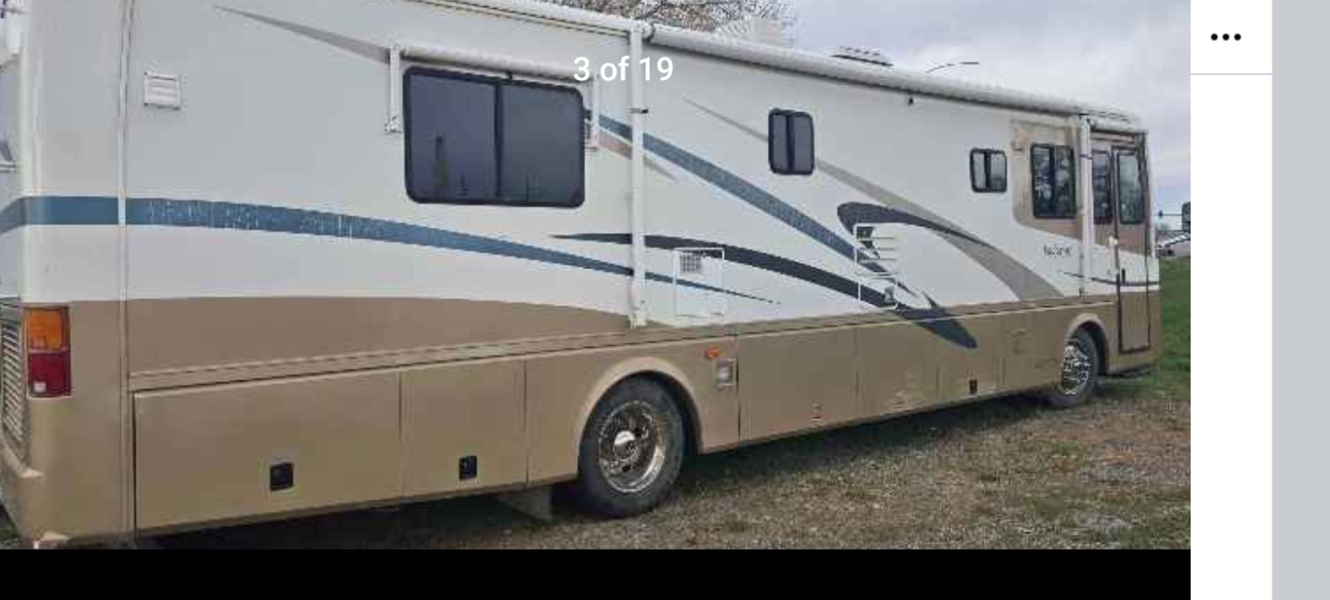 2002 Tan Holiday Rambler , located at 923 US HWY 87 E., Billings, MT, 59101, (406) 245-0456, 45.795788, -108.451881 - Photo#2