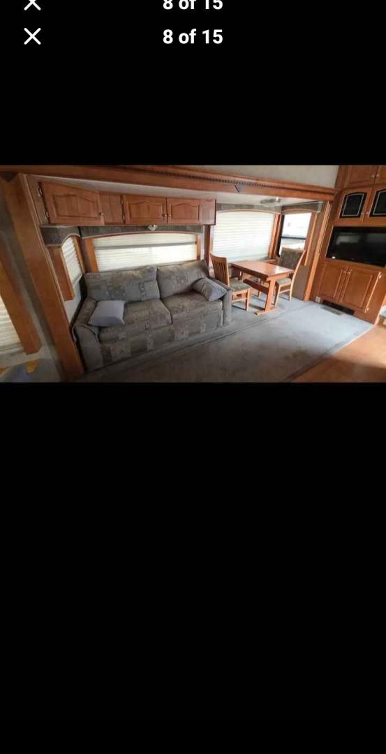 2007 White Western Alpen Lite , located at 923 US HWY 87 E., Billings, MT, 59101, (406) 245-0456, 45.795788, -108.451881 - 2007 Western Rv Alpenlite PERFECT TRAILER FOR A COUPLE!!! 3 slides solid surface countertops, spacious kitchen area, glass enclosed, shower, cold weather package, solar package, slide out cart in underbelly. Front queen bed and couch makes into bed. Could sleep 4. WE CERTIFY OUR USED TRAILERS!!!J- Photo#7