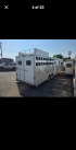 2003 White Bloomer 4 Horse LQ , located at 923 US HWY 87 E., Billings, MT, 59101, (406) 245-0456, 45.795788, -108.451881 - 2003 Bloomer 4 Horse LQ 2003 Bloomer 4 horse 8 wide Located in Billings MT $49,900 2003 Bloomer 4 Horse 8 wide. This is an immaculate 4 horse bloomer trailer. It is aluminum on aluminum. Mangers w fold down windows on the front side. The onan 4k gen will run everything all at the same- Photo#2
