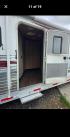 2011 Bison Stratus Express , located at 923 US HWY 87 E., Billings, MT, 59101, (406) 245-0456, 45.795788, -108.451881 - 2011 Bison Stratus 8414 bunk house w/slide Located in Billings MT $38,500 This 8 wide bunk house is aluminum on aluminum w all the options. The windows fold down front and rear. It has mangers and storage under the mangers. The huge walk in mud room allows for taking off the muddy clothes.- Photo#9