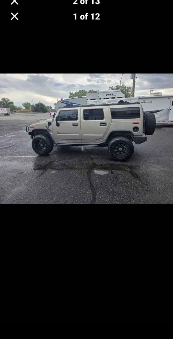 2005 Grey /Tan Hummer H2 , located at 923 US HWY 87 E., Billings, MT, 59101, (406) 245-0456, 45.795788, -108.451881 - 2005 Hummer H2 · Suv · Driven 102,444 miles Located in Billings MT $14,900 2005 Hummer H2 4x4 w 102444 miles. This is montana luxury. The heated leather seats will keep u warm on the cold days. Auto windows... doors ... locks cruise tilt make it easy to ride in style. The interior is immacu- Photo#0