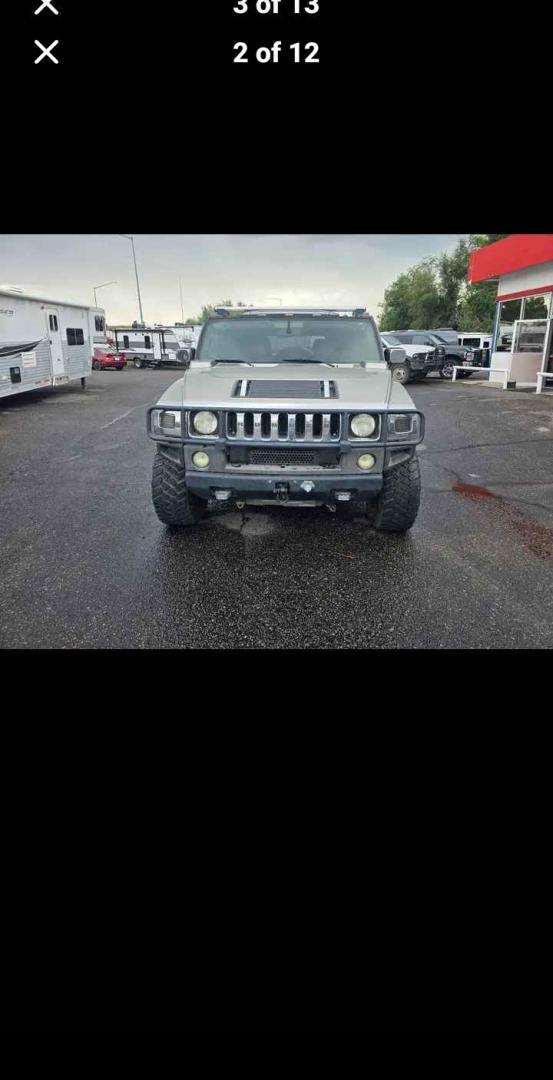 2005 Grey /Tan Hummer H2 , located at 923 US HWY 87 E., Billings, MT, 59101, (406) 245-0456, 45.795788, -108.451881 - 2005 Hummer H2 · Suv · Driven 102,444 miles Located in Billings MT $14,900 2005 Hummer H2 4x4 w 102444 miles. This is montana luxury. The heated leather seats will keep u warm on the cold days. Auto windows... doors ... locks cruise tilt make it easy to ride in style. The interior is immacu- Photo#1