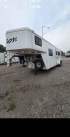 2012 White Bison Trail Express , located at 923 US HWY 87 E., Billings, MT, 59101, (406) 245-0456, 45.795788, -108.451881 - 2012 Bison Trail Epress 380 Located in Billings MT $25,900 This is a really nice 2 owner, 3 horse, 7' wide, living quarter horse trailer. Aluminum on steel, auto awning and auto front jacks, full bath, shower, toilet, a/c, furnace, hot water, stud stall, fold down windows on front. Front quee- Photo#0